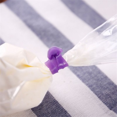 Cake Tools Bakeware Cookware Reusable Cake Decoration Bag Piping Bag Ties Silicone Icing Bag Ties