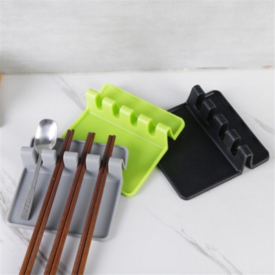 Silicone Utensil Rest Kitchen Spatula Utensil Holder for Spoons Ladles