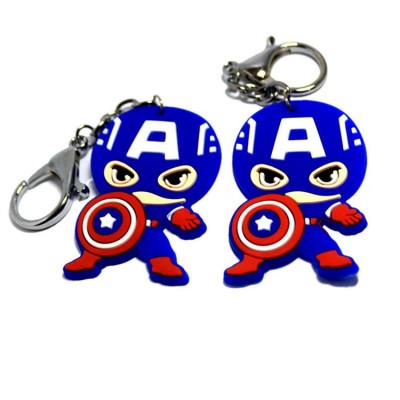 Custom Silicone PVC Key Chain for Promotion Gifts and Decoration